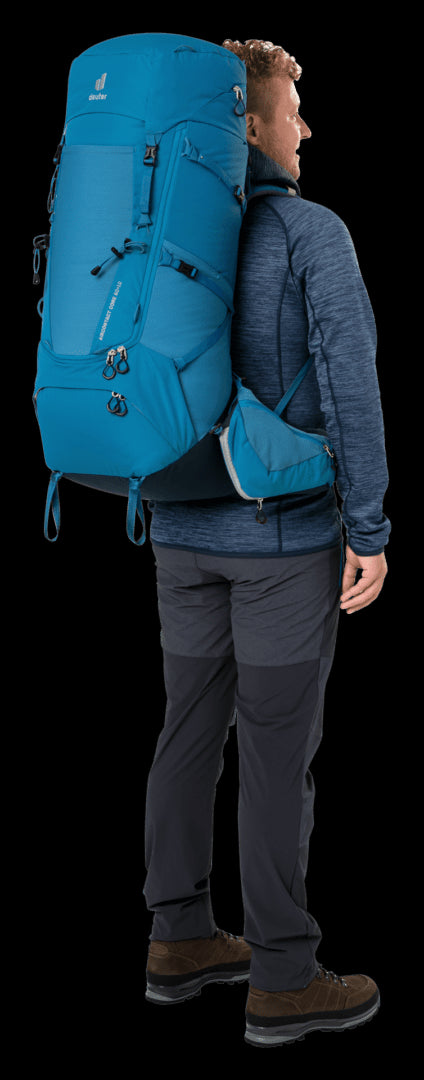 MOCHILA AIRCONTACT CORE 60 + 10 REEF-INK – DEUTER