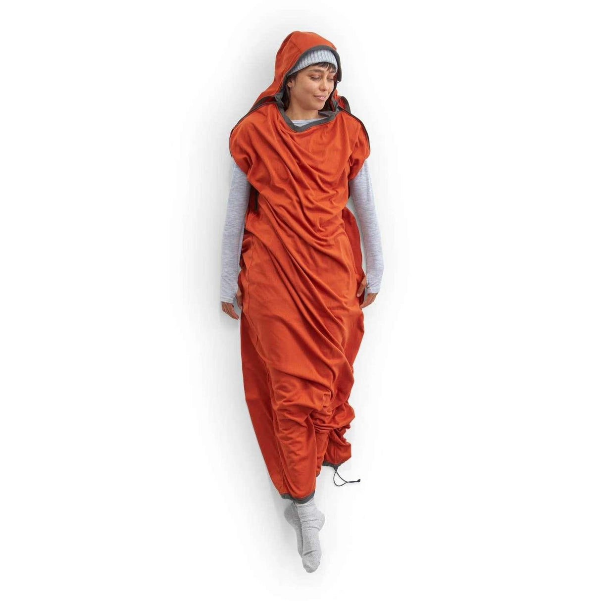 Liner Reactor Fleece 18 ºC- Mummy con cordon de ajuste