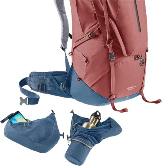 Mochila Aircontact X 60 + 15 SL redwood-ink – DEUTER