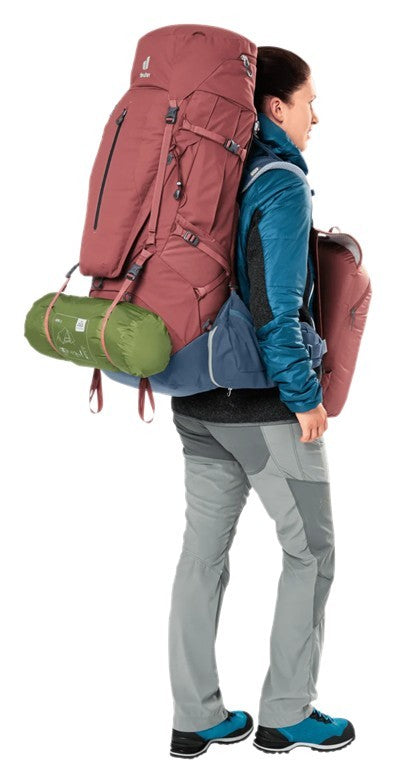 Mochila Aircontact X 70 + 15 SL redwood-ink – DEUTER