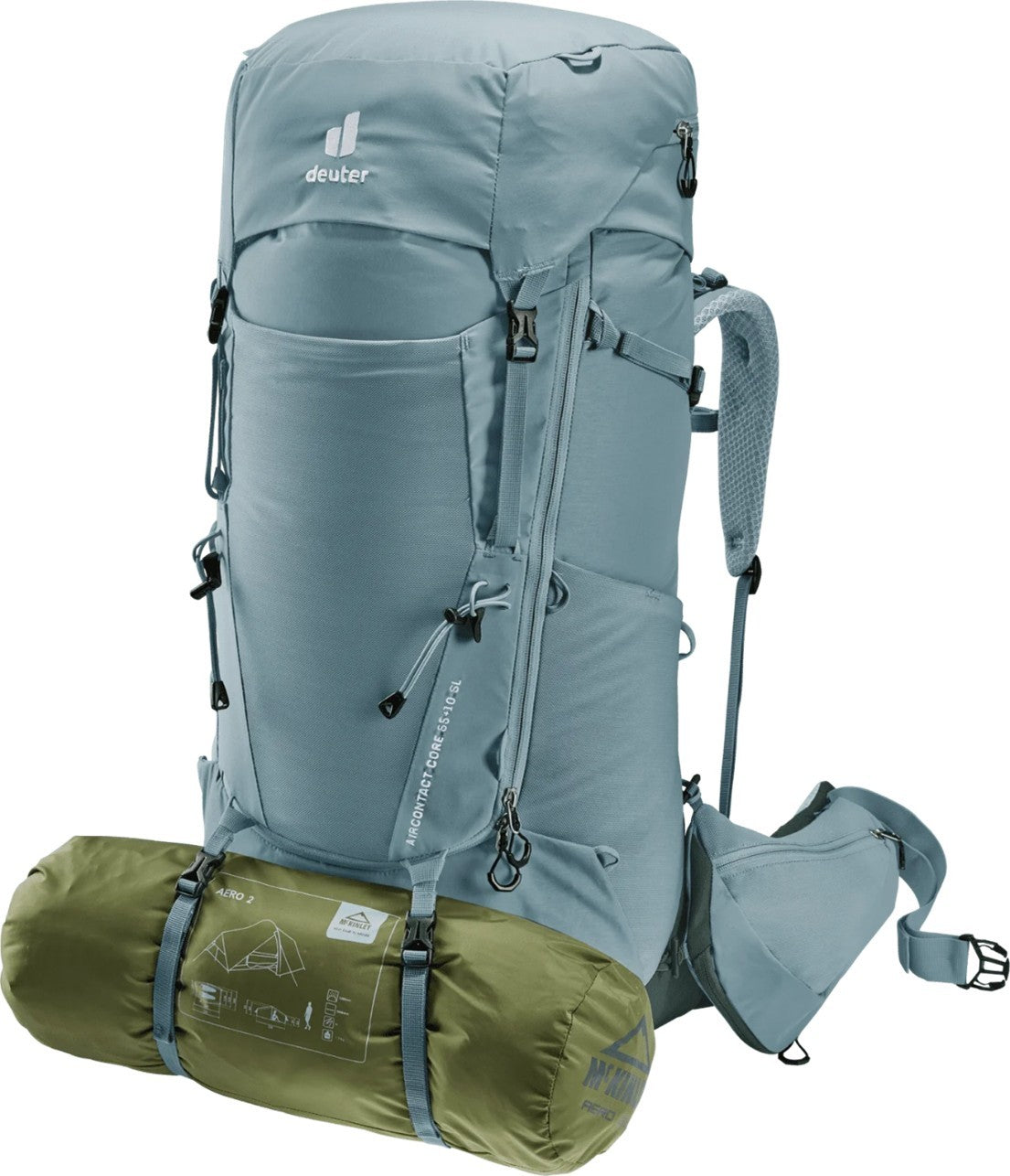 Mochila Aircontact Core 55 + 10 SL shale-ivy – DEUTER