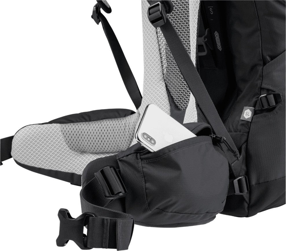 Mochila Futura Air Trek 55 + 10 SL black-graphite – DEUTER