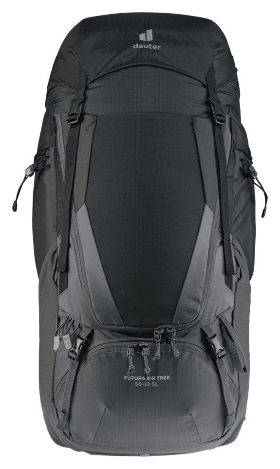 Mochila Futura Air Trek 55 + 10 SL black-graphite – DEUTER