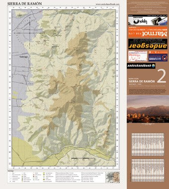 Mapa Guía Sierra De Ramón