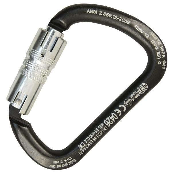 Mosquetón X-Large Carbon Twist Lock ANSI 50kN